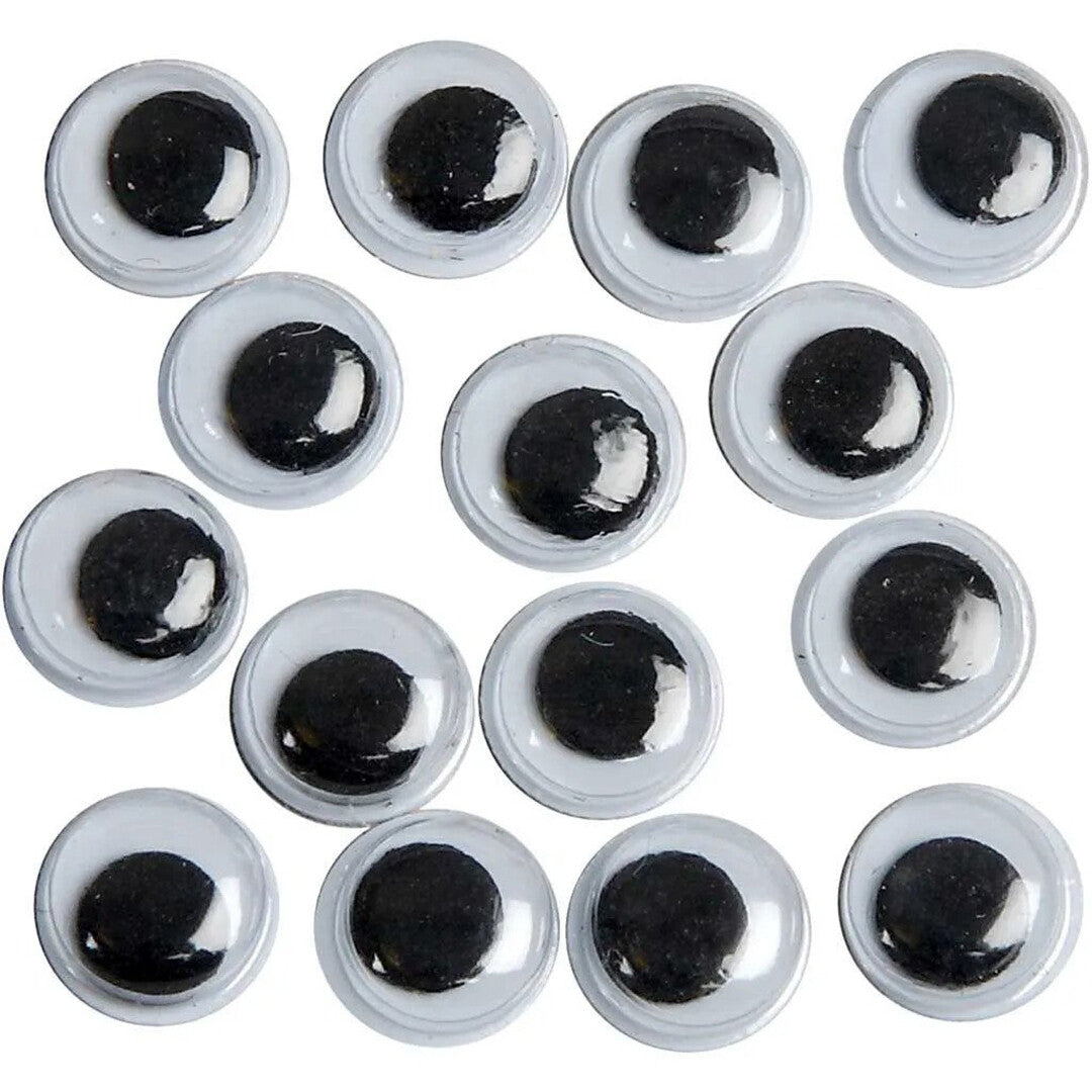 Creativ company wiebelogen wit - 8 mm - 40st