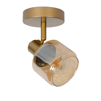 Lucide plafonspot Bjorn Ø10 cm goud