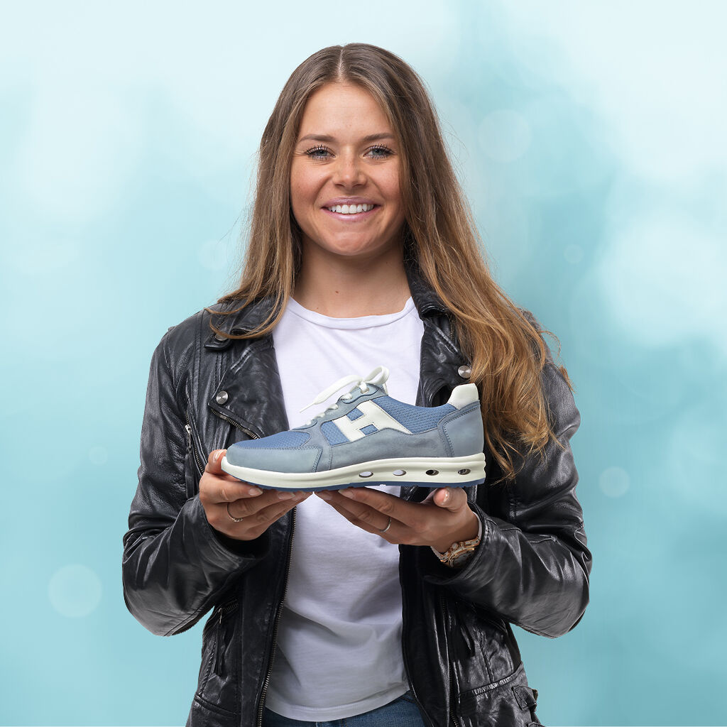 CORINNE SUTER - Sneaker ASCONA aqua