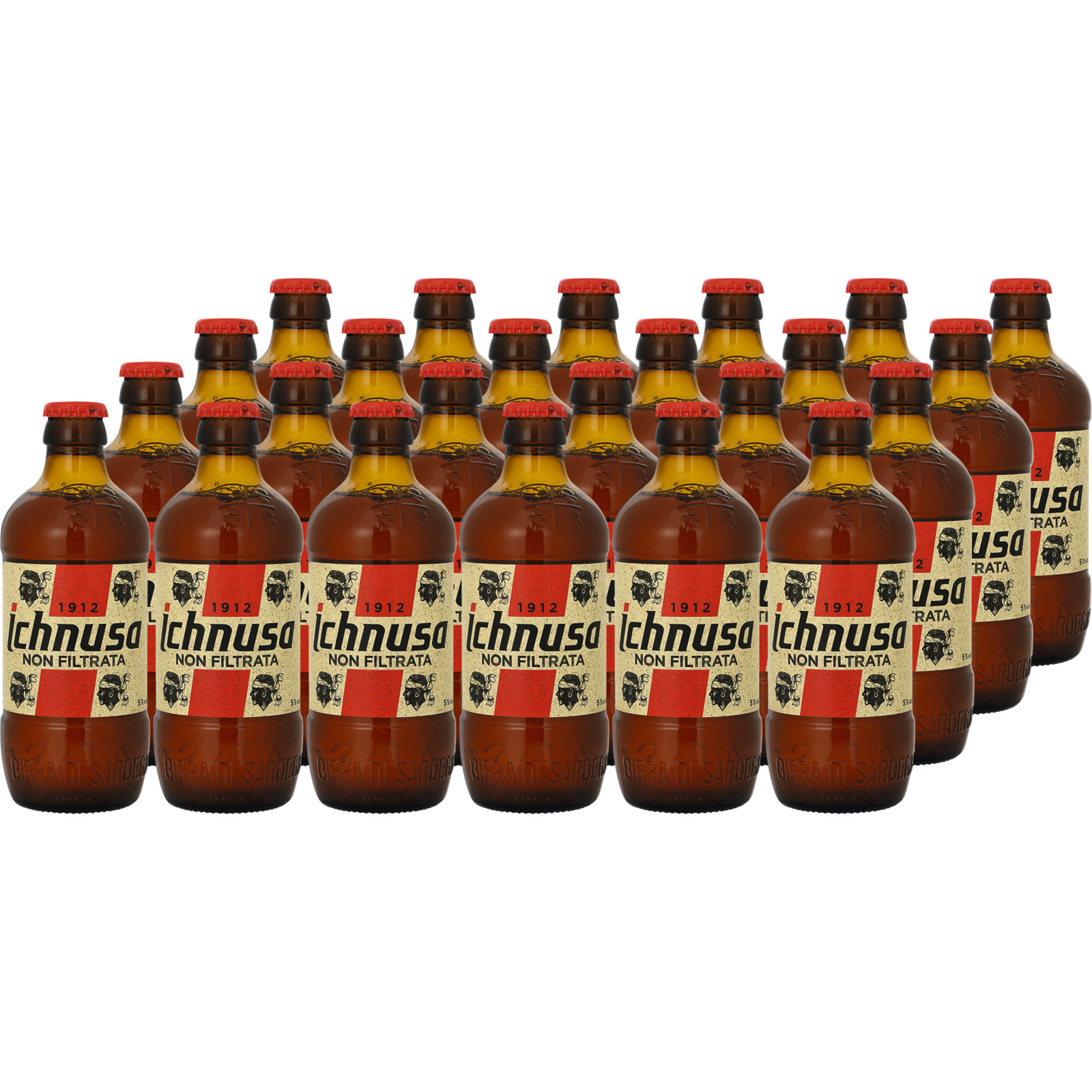 Birra Ichnusa Non Filtrata 24 x 33 cl