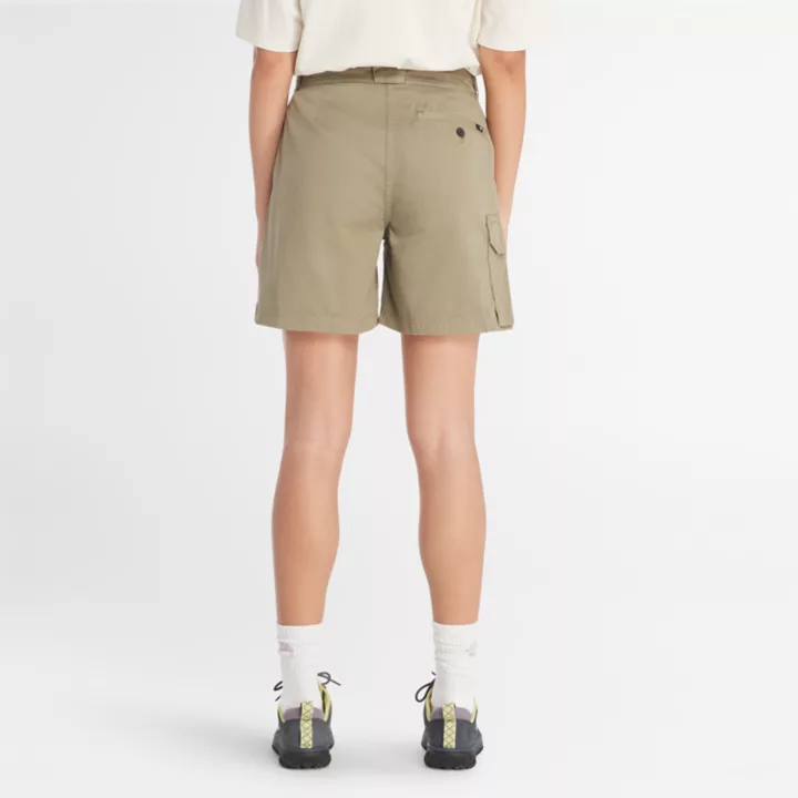Short cargo utilitaire Brookline pour femme en vert