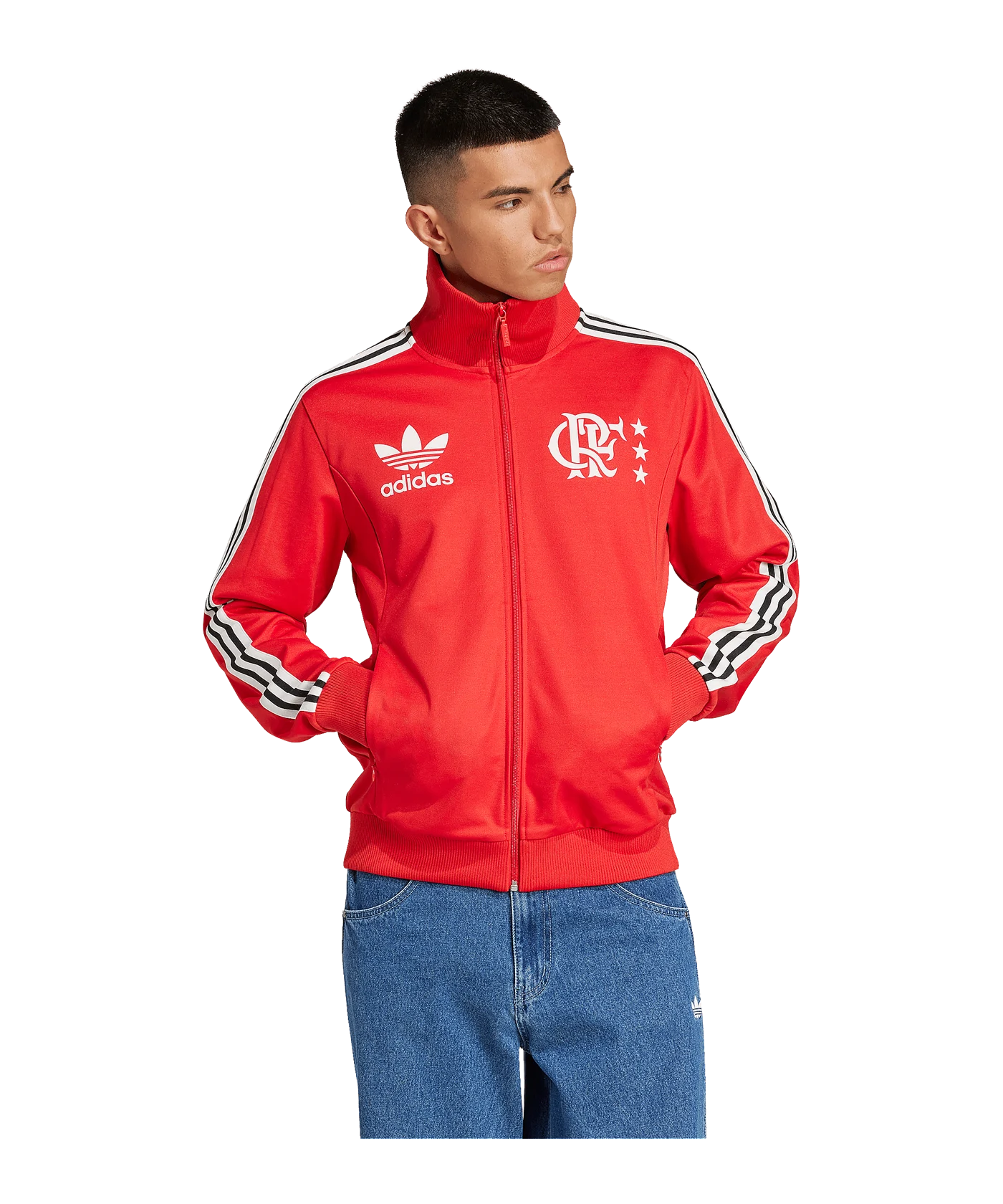 adidas CR Flamengo 1981 Trainingsjacke Rot