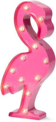 Cloudberry Castle Lampe Flamingo, Rosa