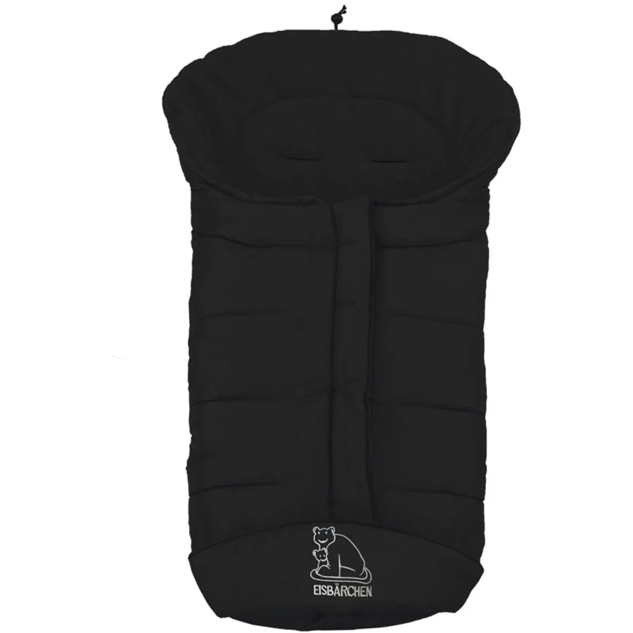 Heitmann Winterfußsack Eisbärchen schwarz