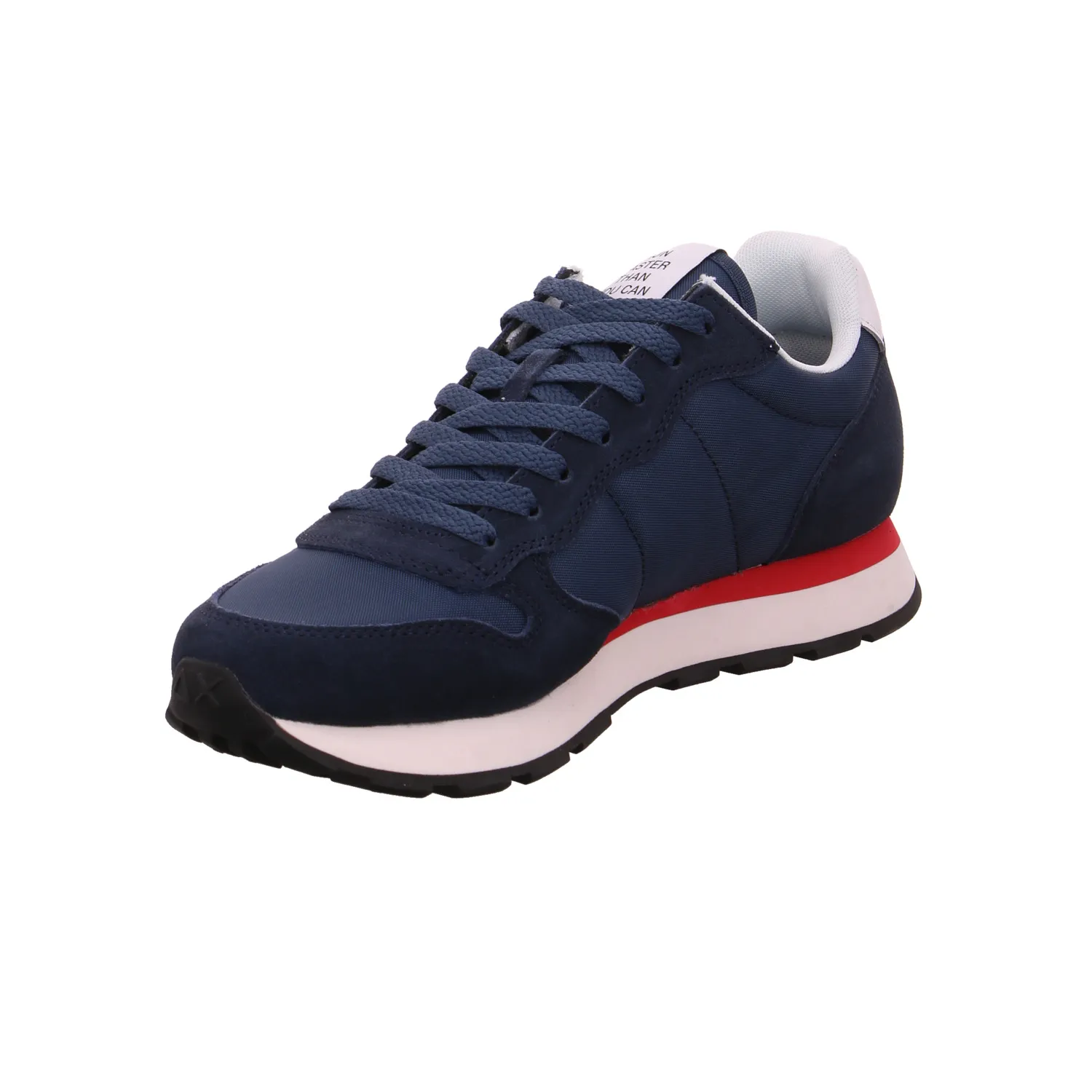 SUN68 Halbschuhe Sneaker Stoff Blau Textil