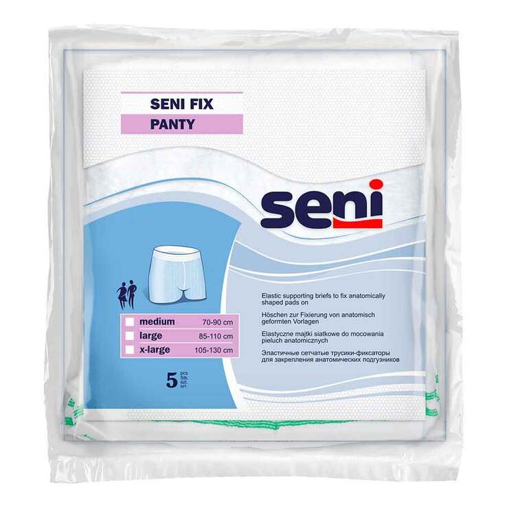 Seni Fix Panty Fixierhosen Größe L, 5 St