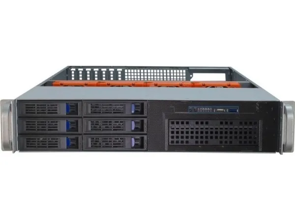 Inter-Tech IPC 2U-2406 - Rack-monterbar - 2U - SSI EEB - SATA - hot-swap - ingen strømforsyning - USB
