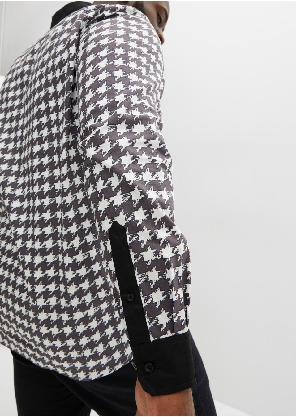 Chemise manches longues avec zip