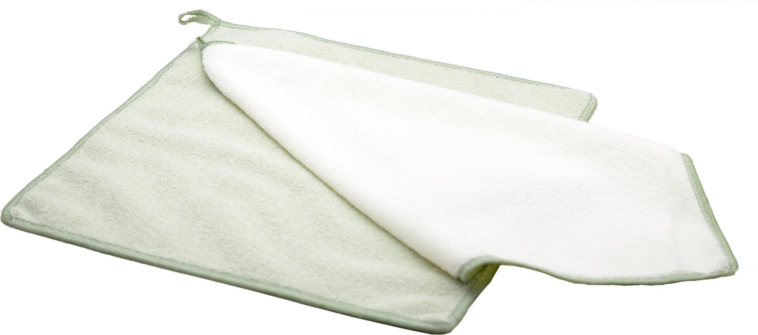 Point Virgule microvezeldoek groen 30 x 30 x 0,2 cm 2 stuks