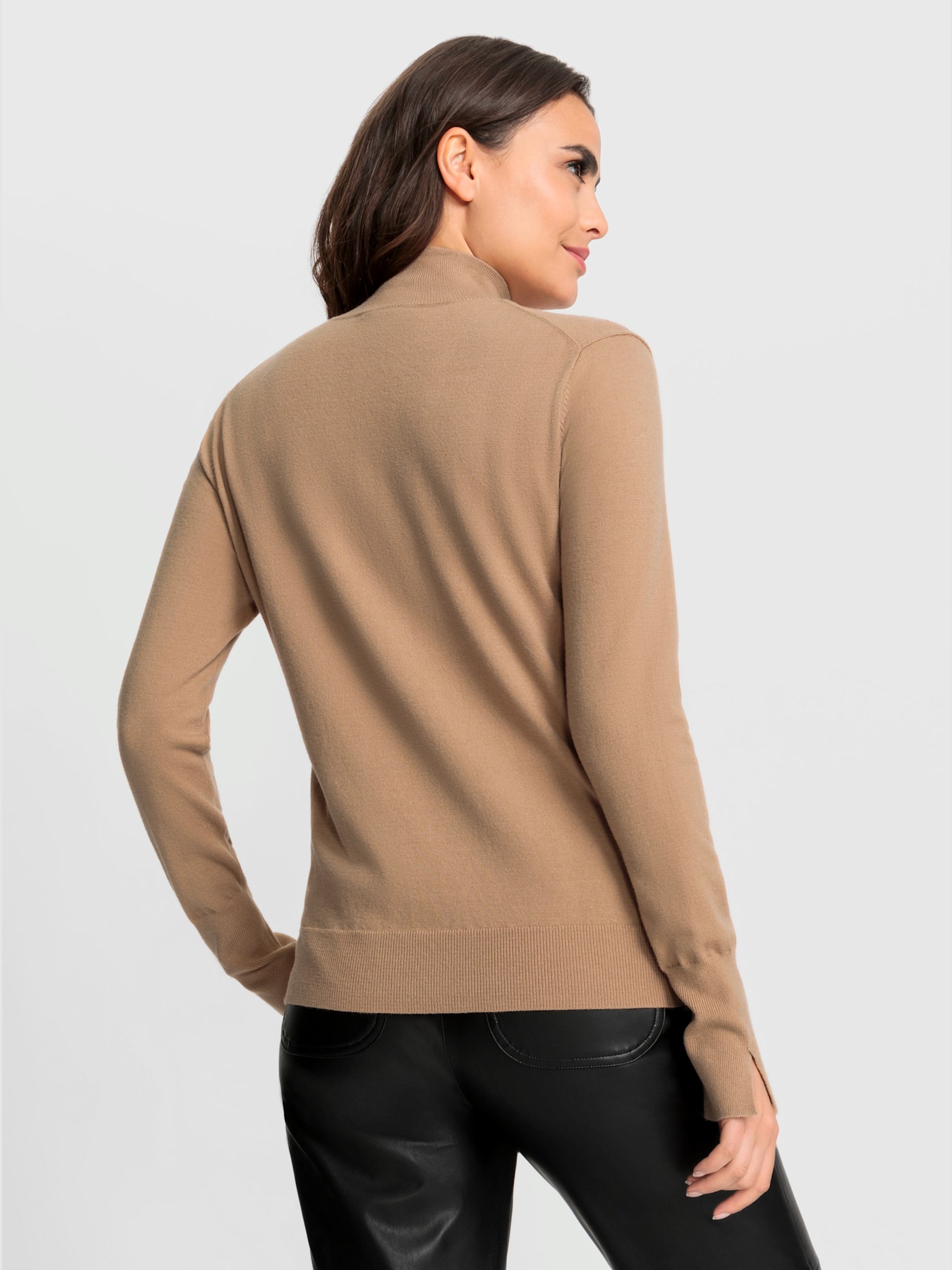 Pull jersey fin