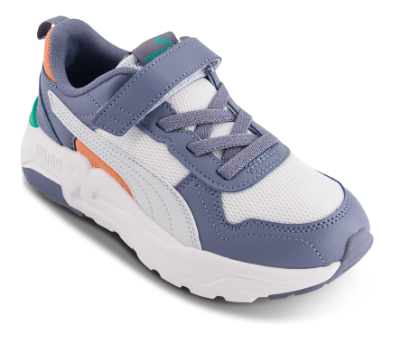 Puma Trinity Lite Kids Sneaker White Silver Mi 403704 09 (28-35)