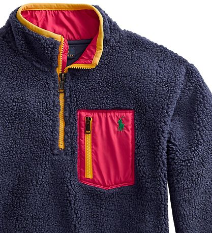 Polo Ralph Lauren Fleecejakke - Boston Commons - Blå