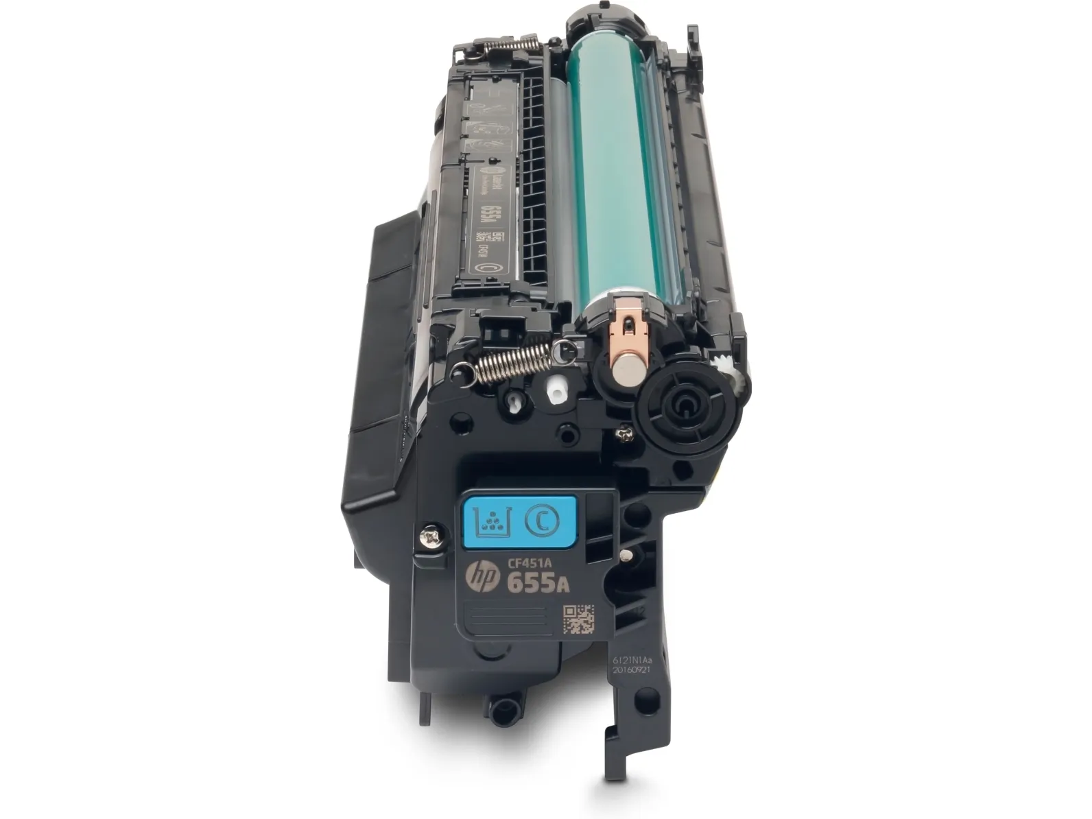 Lasertoner HP 655A CF451A, 10.500 sider, cyan