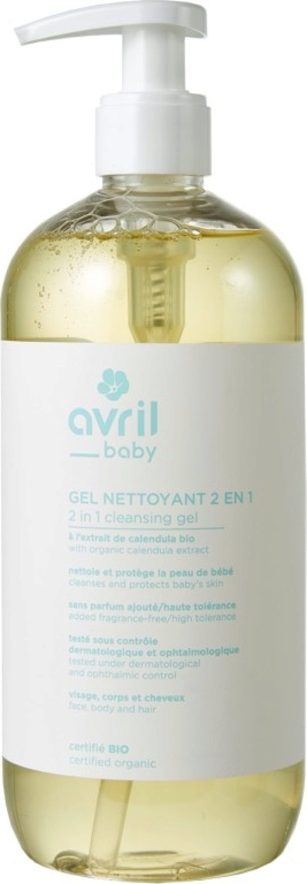 Avril  Baby 2in1 Cleansing Gel, 500 ml