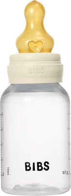 BIBS Grow and Flow Tåteflaske Sett Latex 150/270 ml, Ivory