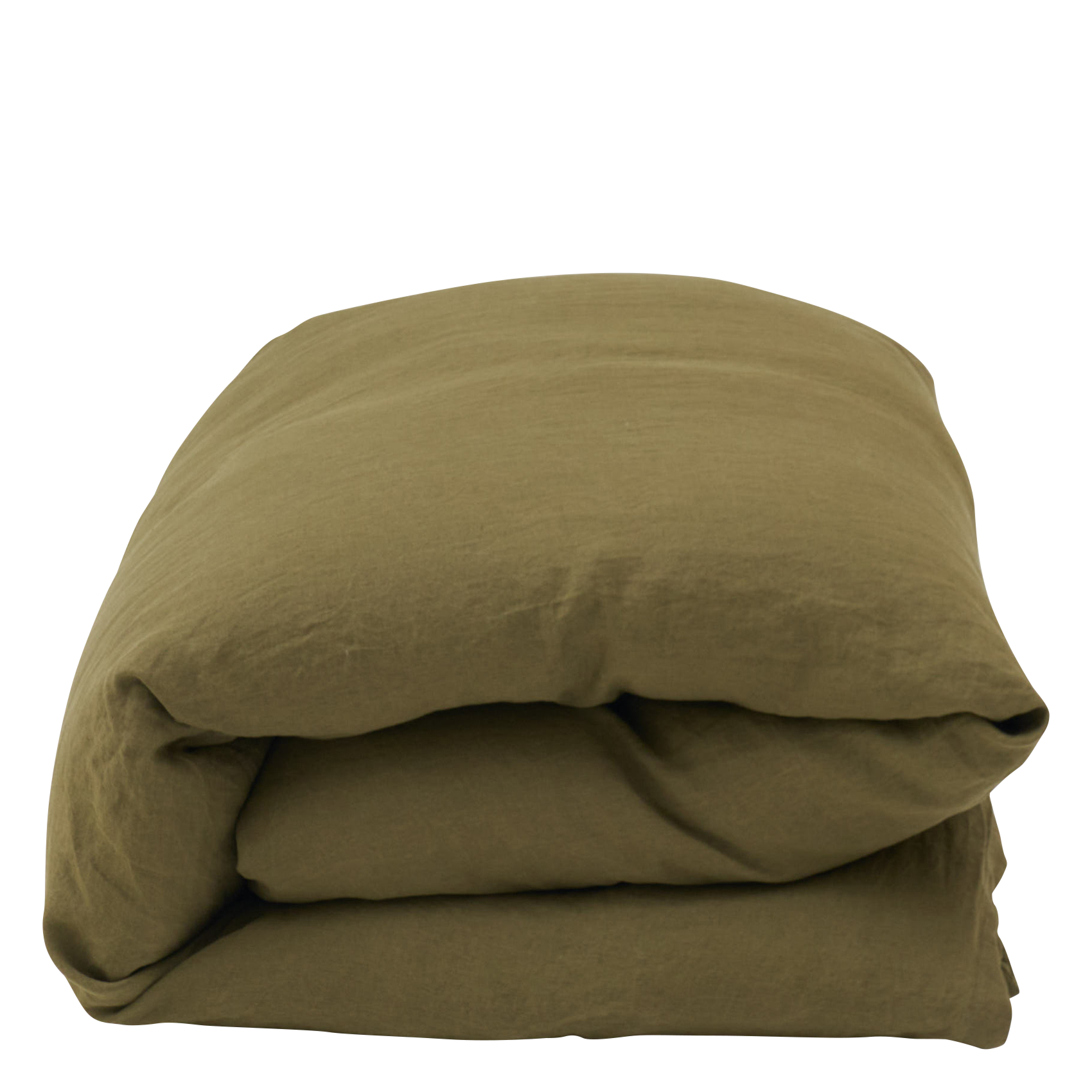 Housse de couette en lin| Vert