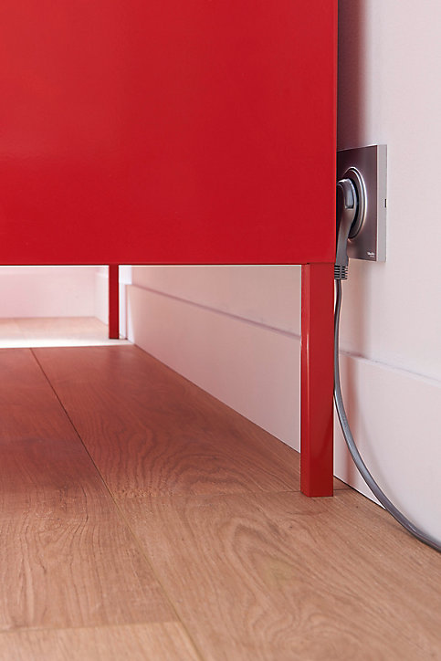 Rallonge intérieur H05VV-F Diall 3 x 1.5 mm² 3m + prise métal