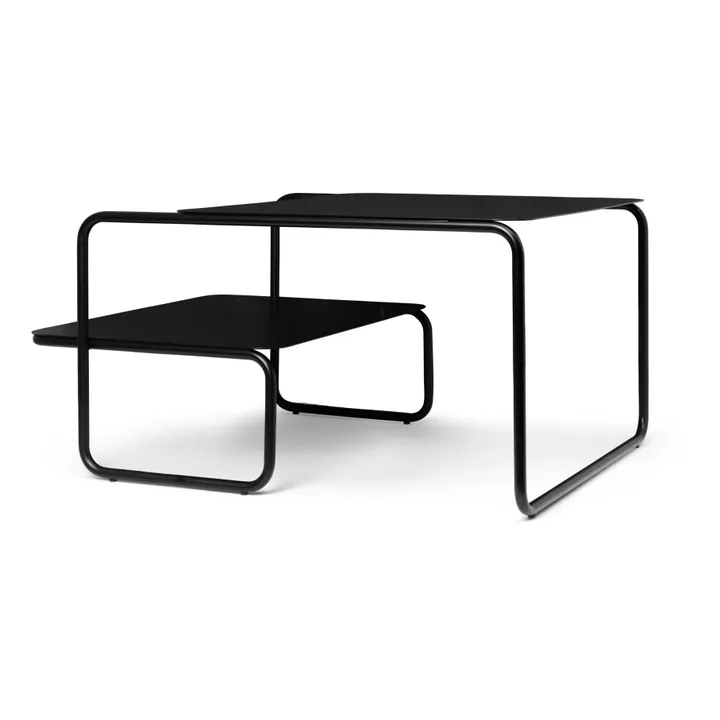 Ferm Living Table basse Level outdoor | Noir