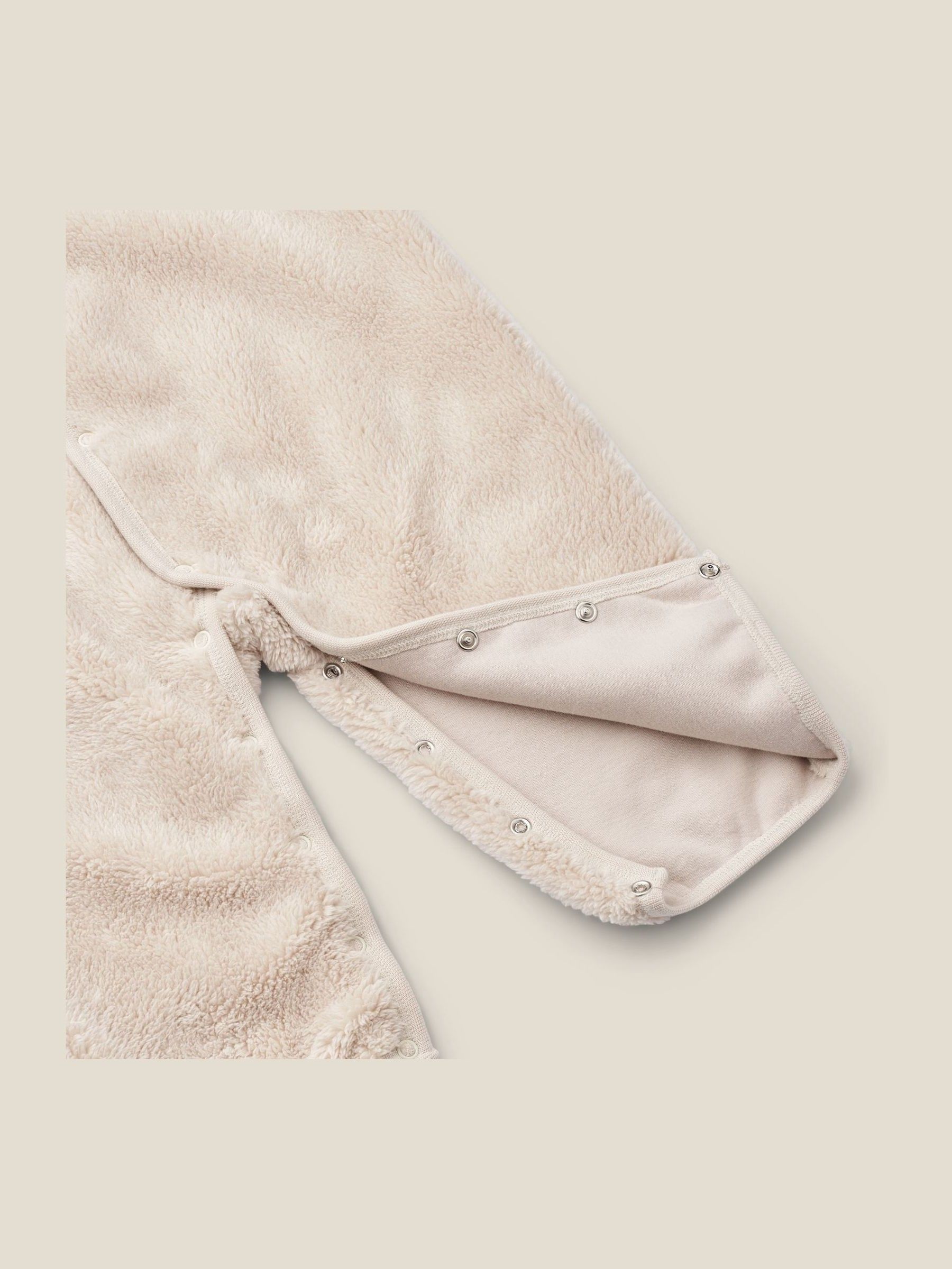Liewood Cream Bailey Baby Pile Jumpsuit Fleece