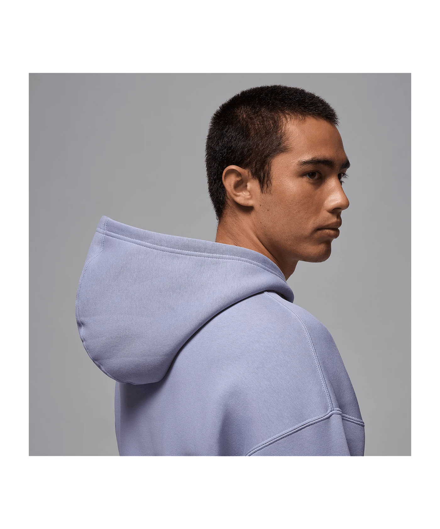 Jordan Brooklyn Fleece Oversized Kapuzenjacke Lila F519