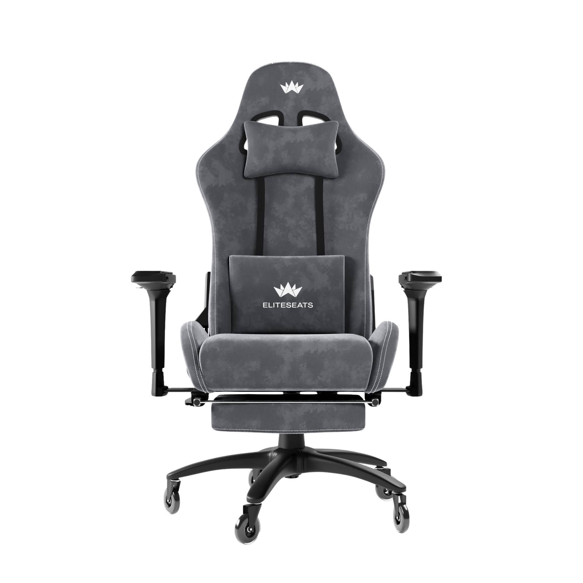 eliteseats Gaming Stuhl aus Alcantara Kratzerfreie & Leise Rollen