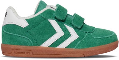 Hummel Victory Suede II Infant Sneakers, Pepper Green