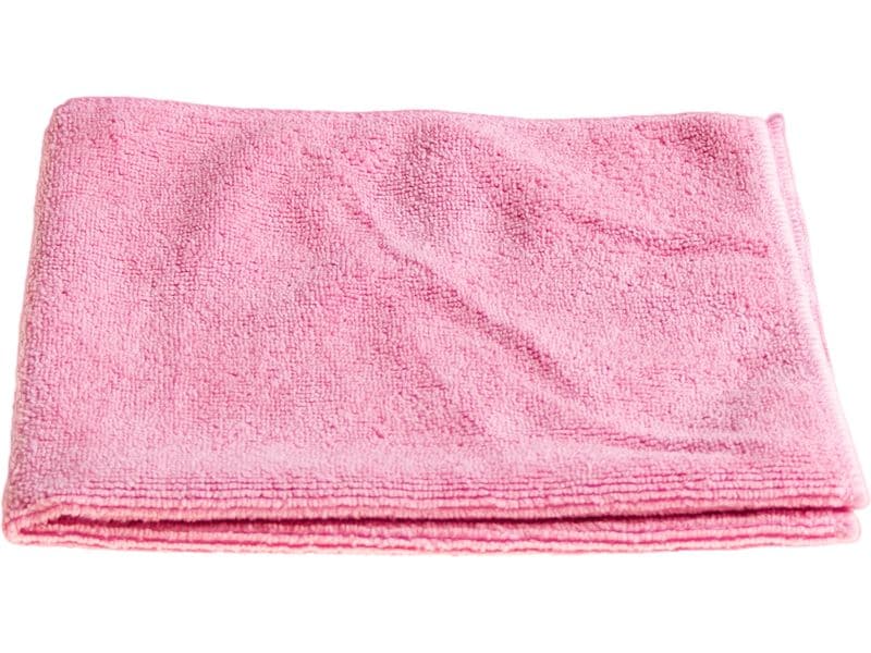 Edi Baur Mikrofaser-Reinigungstuch Universal 5 Stück, Rosa Mikrofasertuch Rosa