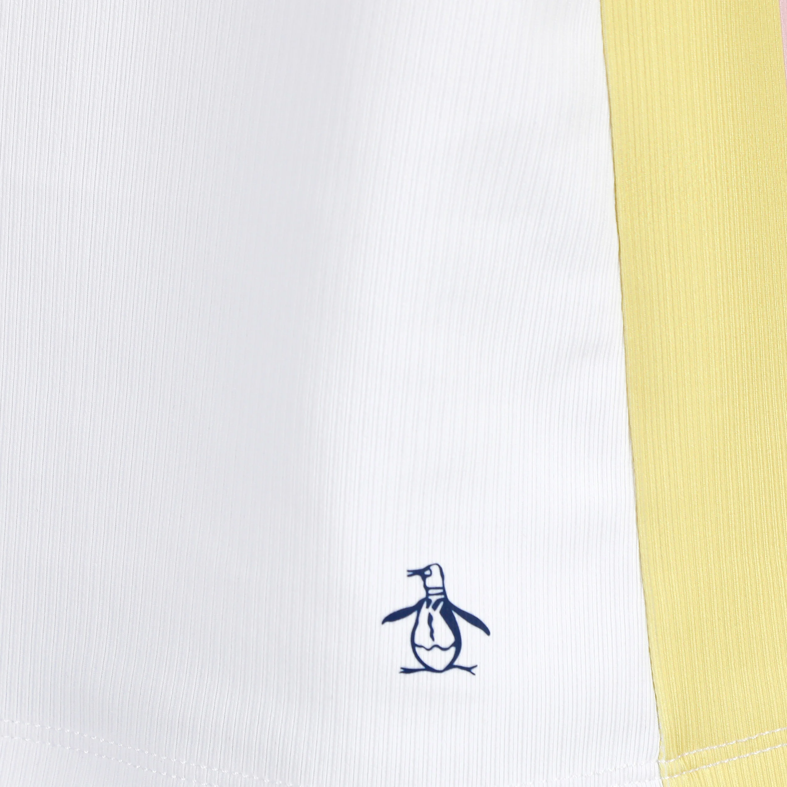 Original Penguin Side Striped Ribbed Jupe Femmes - Blanc