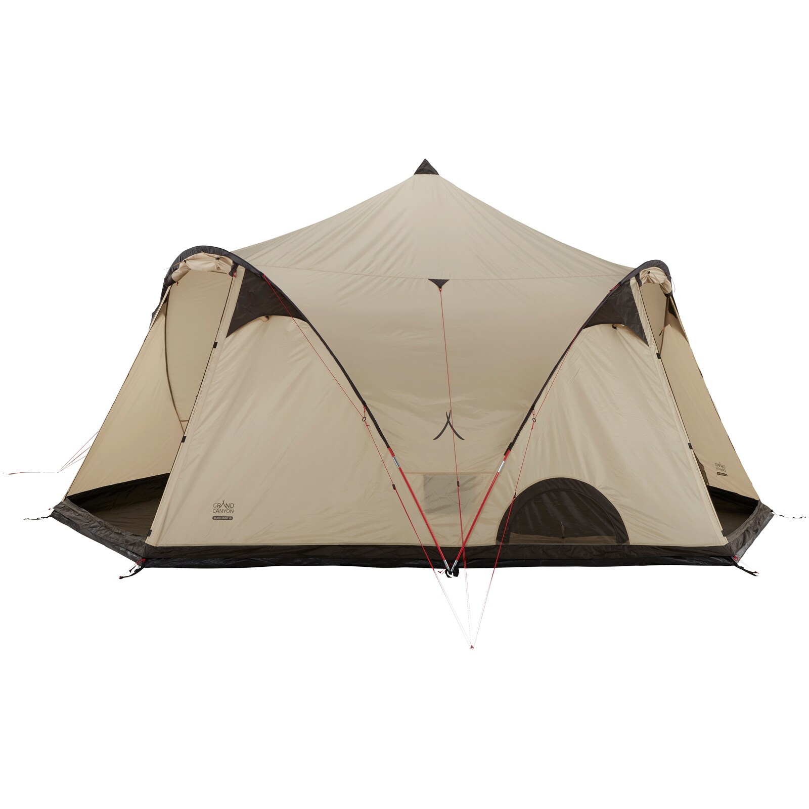 GRAND CANYON Black Knob 10 Personen Tepee Zelt Familien Gruppen Zelt Tipi Wigwam Farbe: Mojave Desert