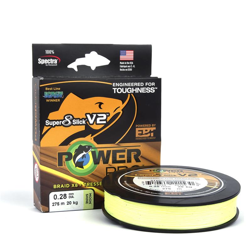 Tresse Power Pro Sup 8 Slick V2 - 135M - Moon Shine