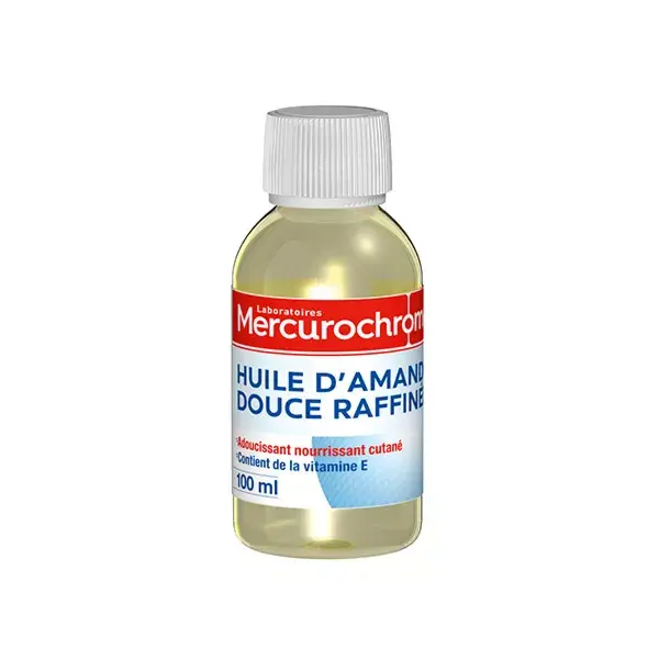 Mercurochrome Huile D'Amande Douce Raffinée 100ml