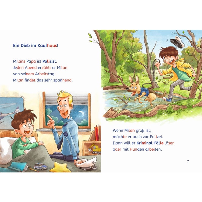 Leselöwen 1.Klasse - Ein spannender Fall für die Polizei