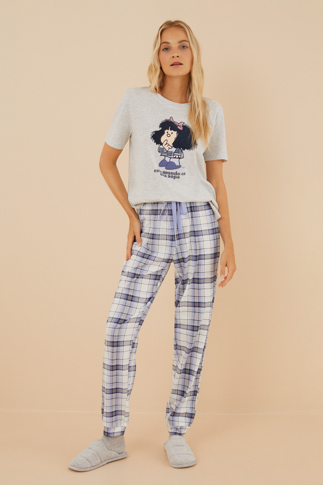 Pijama Mafalda 100% Algodão