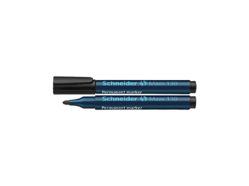 Schneider Permanent-Marker Maxx 130 Schwarz Permanent-Marker in Schwarz