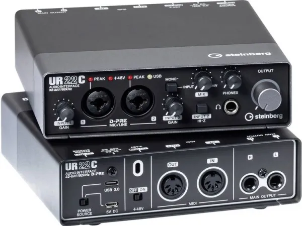 Audio interface Steinberg UR22C Inkl. software