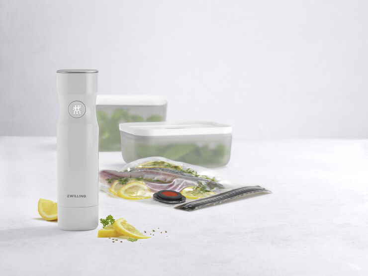 Zwilling Fresh & Save Vakuum startersæt, plastik 7 dele Transparent