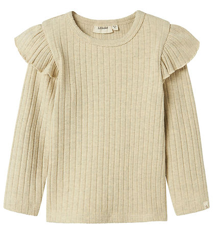 Lil Atelier Bluse - NmfNiva - Blåached Sand