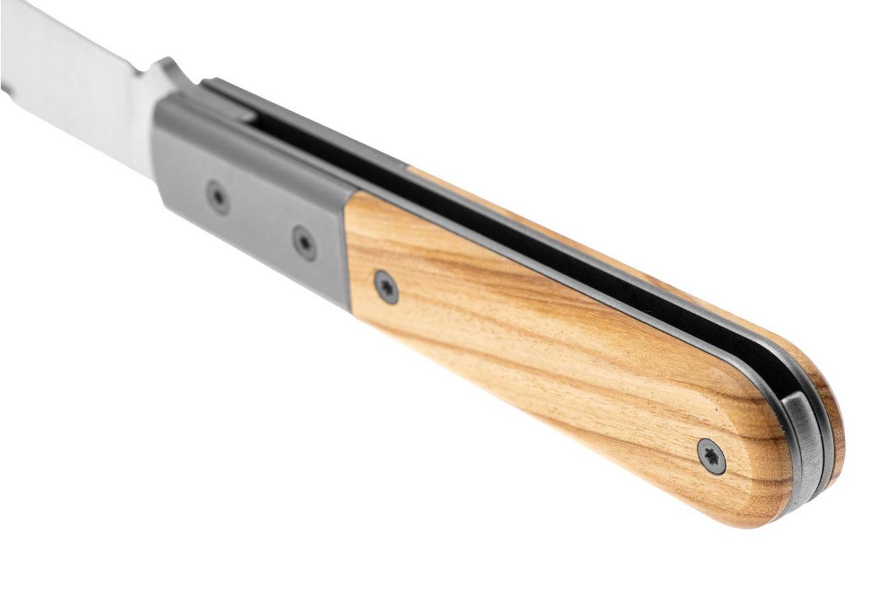 LionSteel Roundhead Barlow CK0111-UL Olijfhout, zakmes