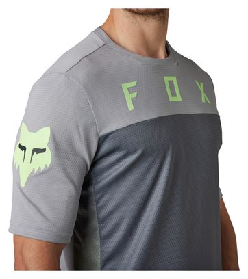Maillot Manches Courtes Fox Defend Cekt Noir / Gris
