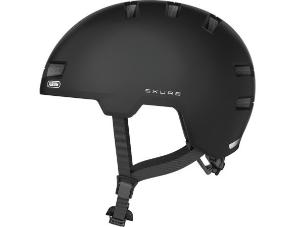 Abus Skurb Cykelhjelm, Velvet Black
