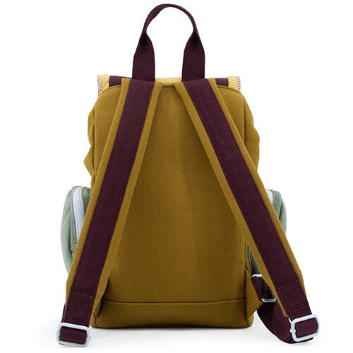 Sticky lemon kinderrugzak adventure - meet me in the meadows - khaki green - small - 34 cm