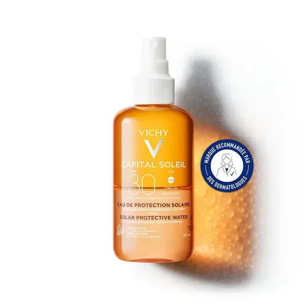 Vichy Capital Soleil Água Protetora para um Bronzeado Sublime FPS 30 200ml