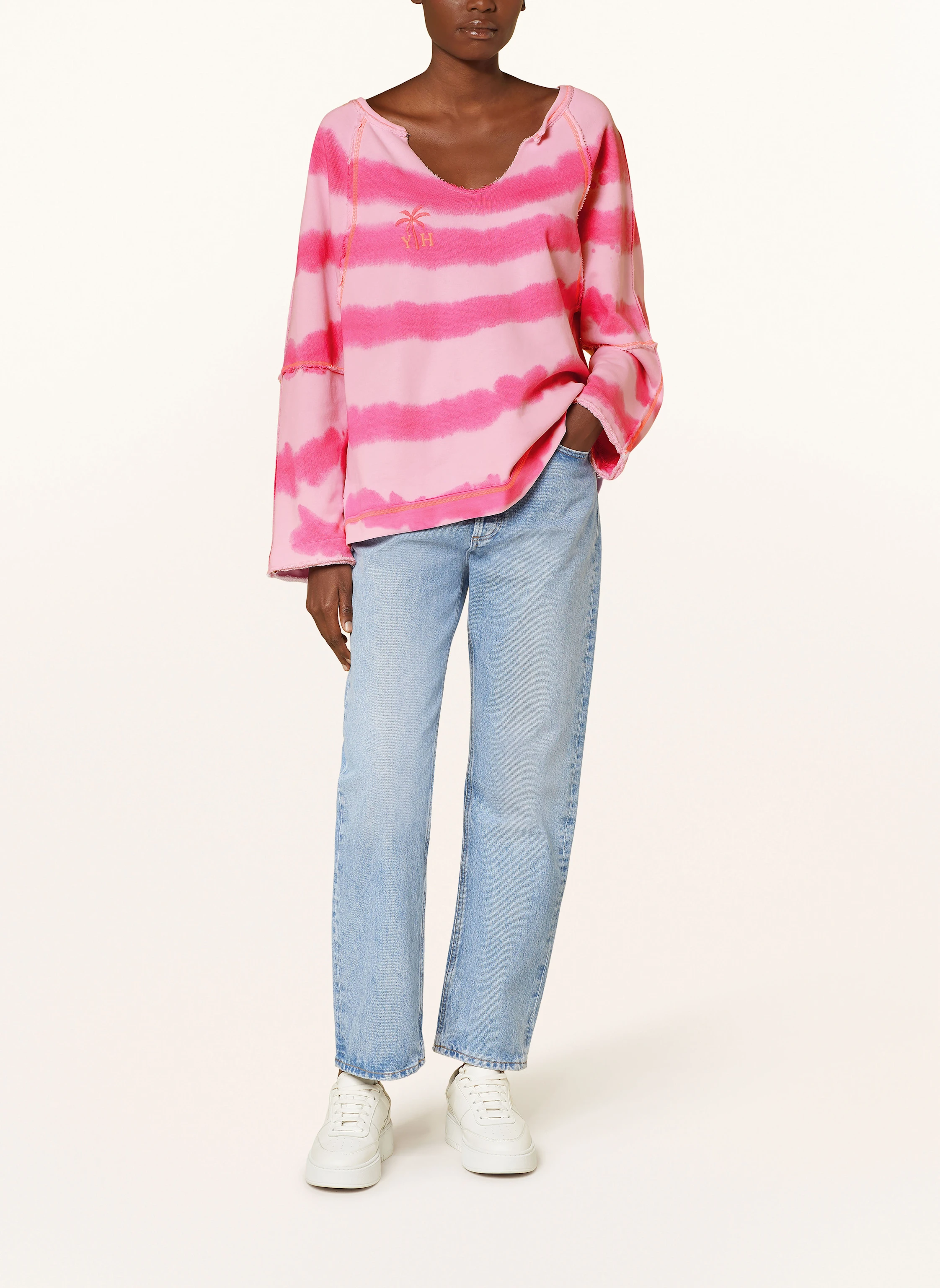 yippie hippie Oversized-Sweatshirt