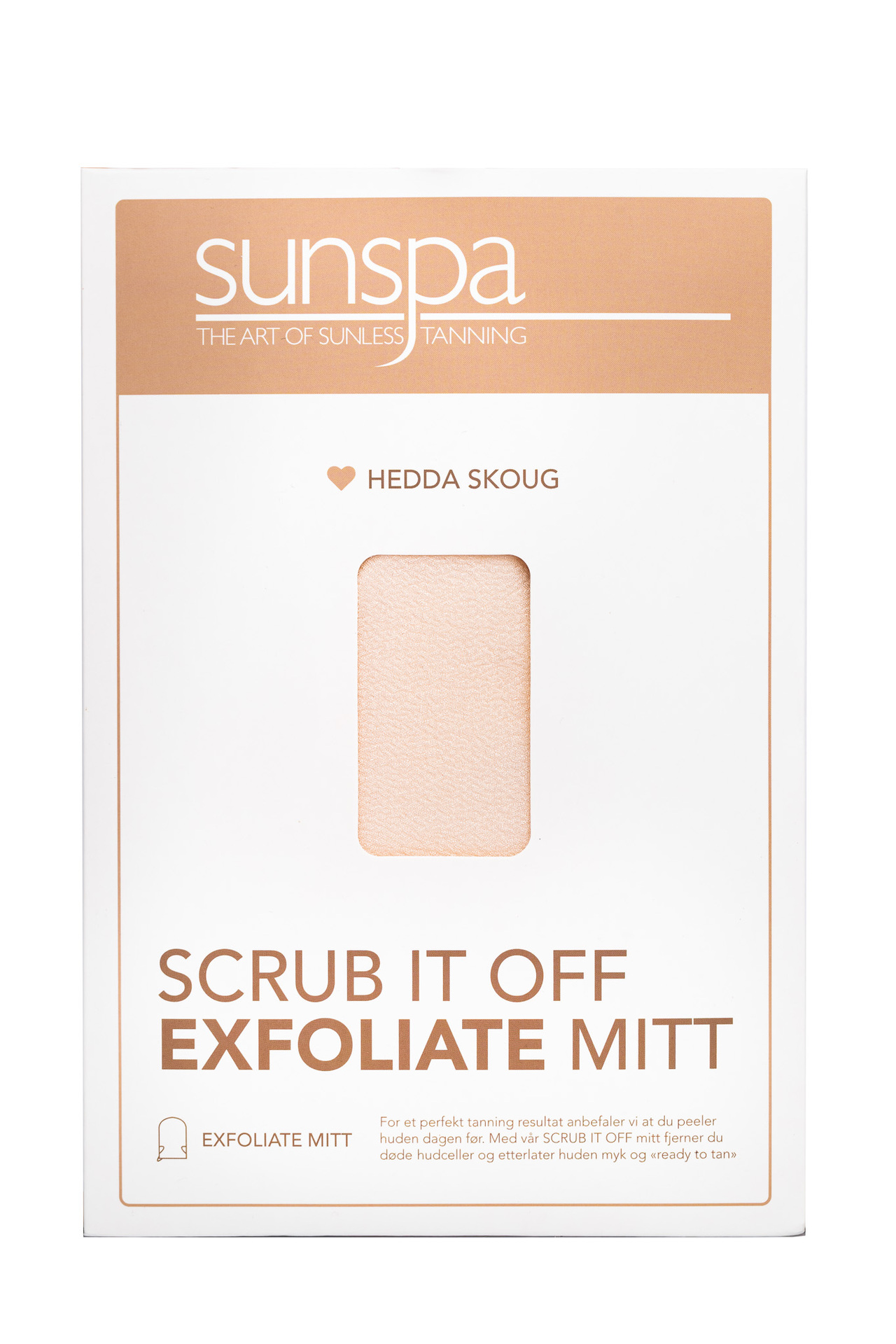 SunSpa X Hedda Skoug Scrub It -Exfoliate Mitt Cream