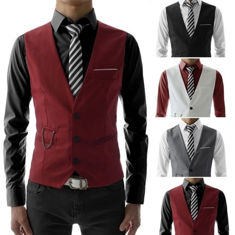 YIKES - Effen enkelrijs vest