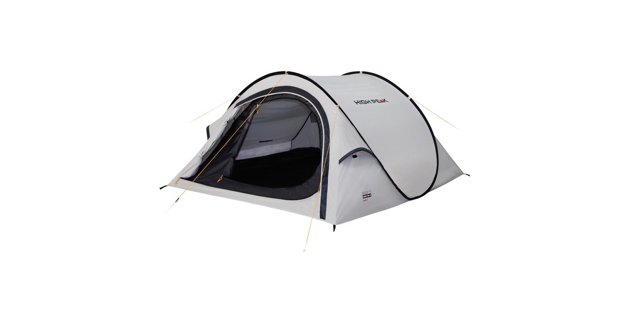 High PeakBoston 3 tent  (Aluminium/donkergrijs)