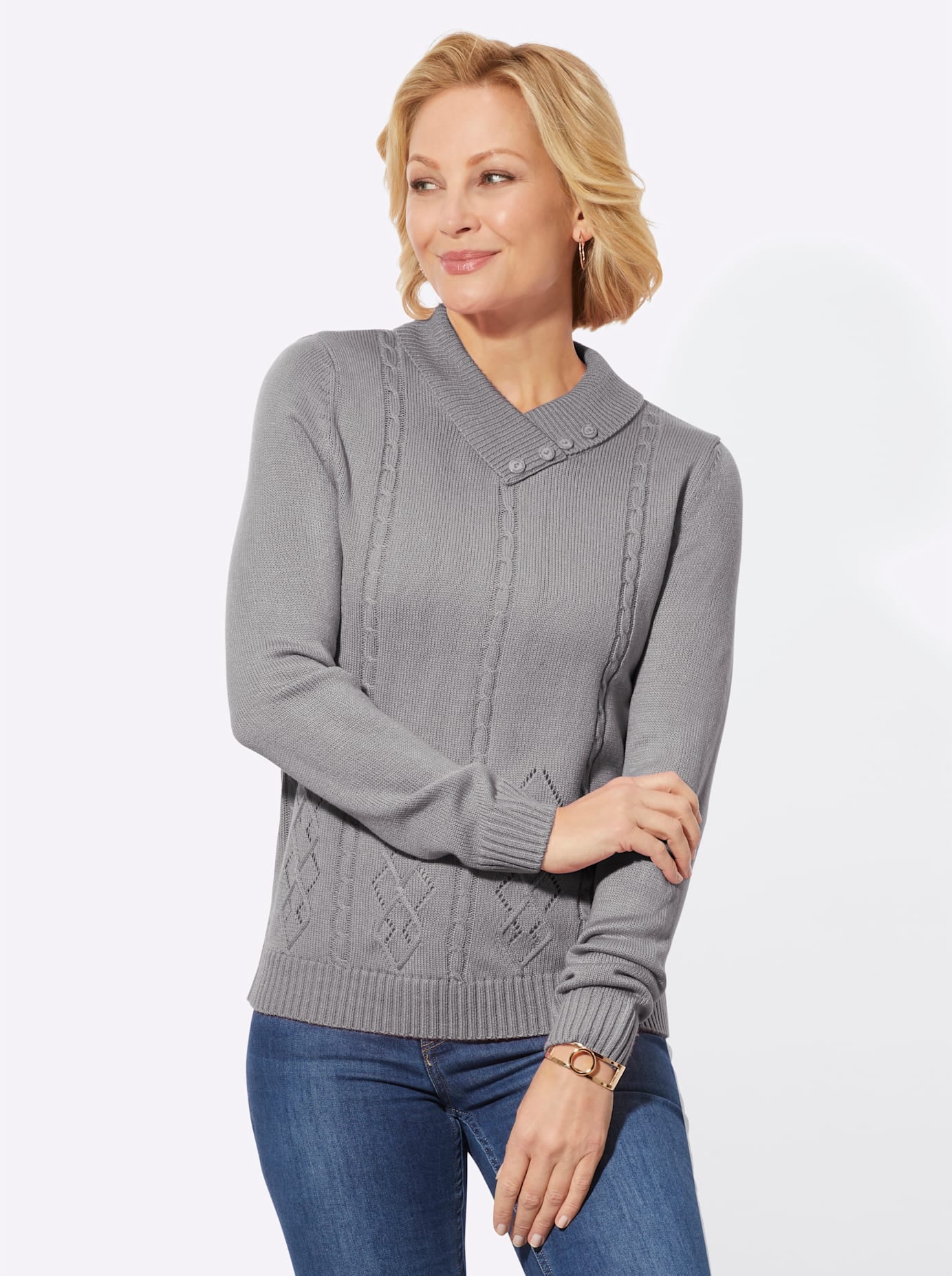 Classic Basics V-Ausschnitt-Pullover »Pullover«