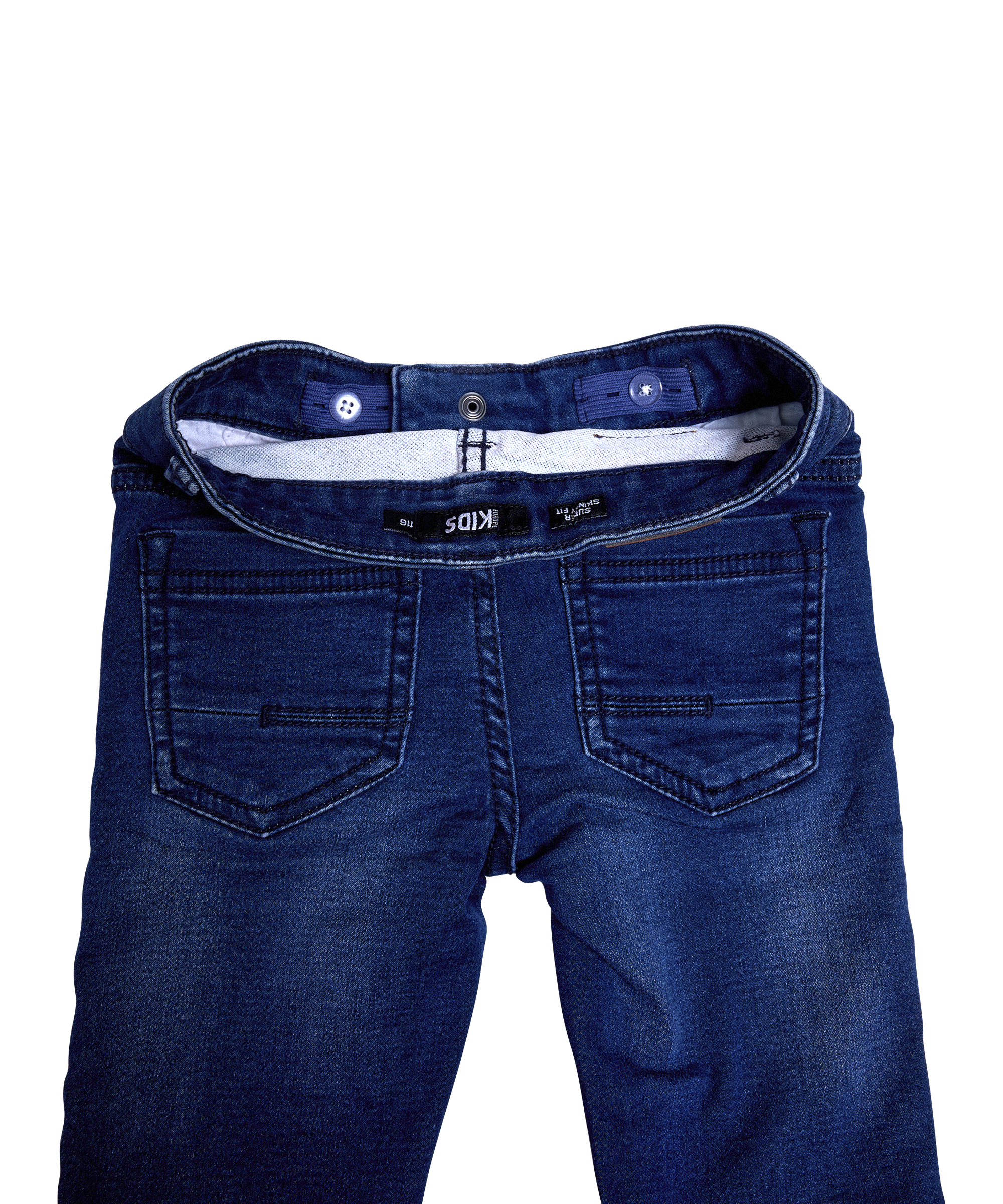 super skinny fit jogg jeans - donker