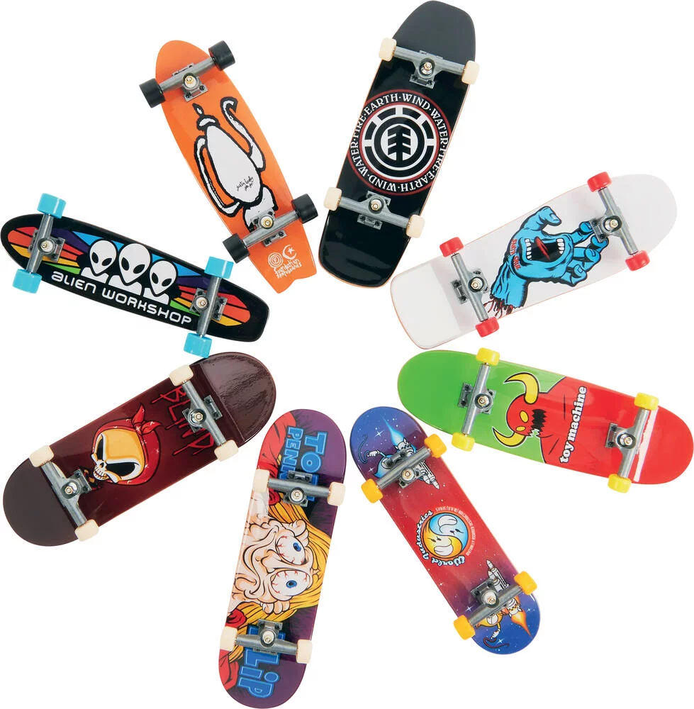 TECH DECK - COFFRET 25E ANNIVERSAIRE 8 FINGER SKATES