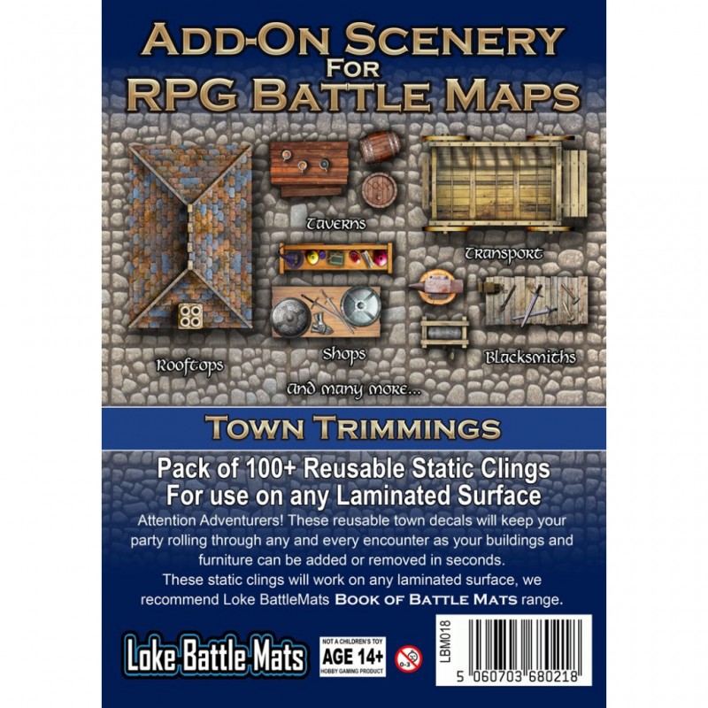 Add-On Scenery for RPG Battle Maps